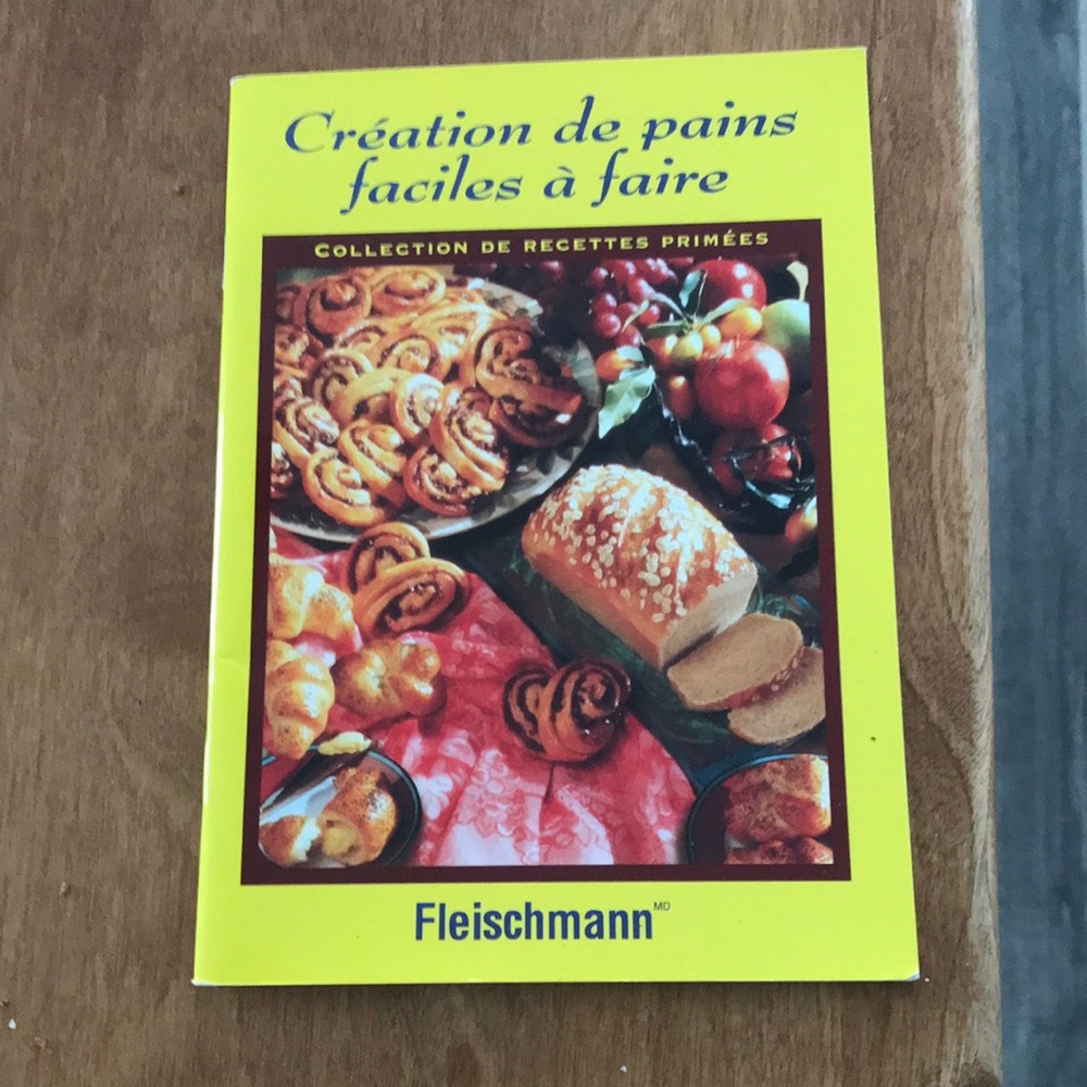Yellow Bread & Pastry Recipe Book